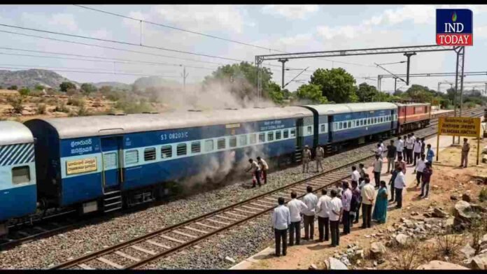 Charminar Express Halted In Telangana After Smoke Emanates From Coach, No Injuries