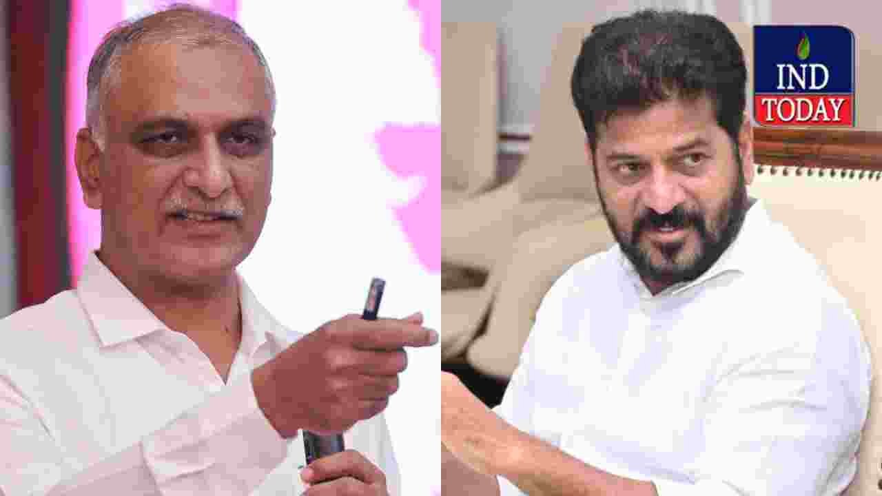 Revanth Reddy Targets Harish Rao Over Kaleshwaram Probe