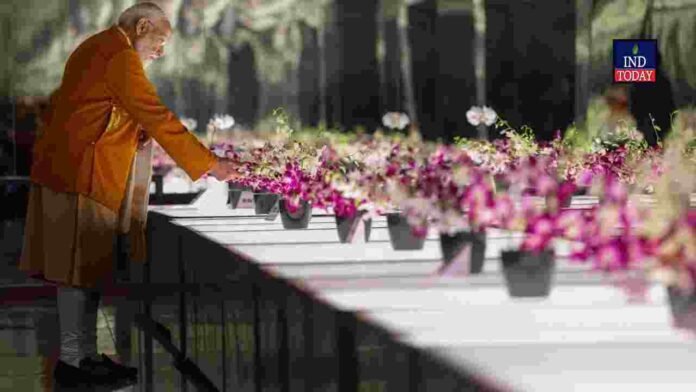 PM Modi Praises Sikkim Biodiversity During Orchidarium Visit