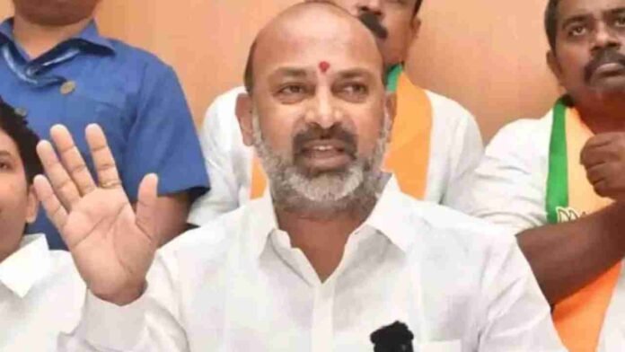 Kaleshwaram ATM For Congress Like BRS: Bandi Sanjay