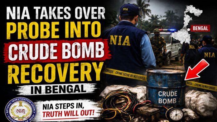 NIA Takes Over Probe Into Crude Bom Recovery In Bengal