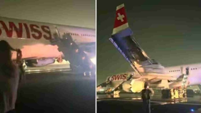 Plane Caught Fire Due To Engine Failure During Takeoff: Six Injured
