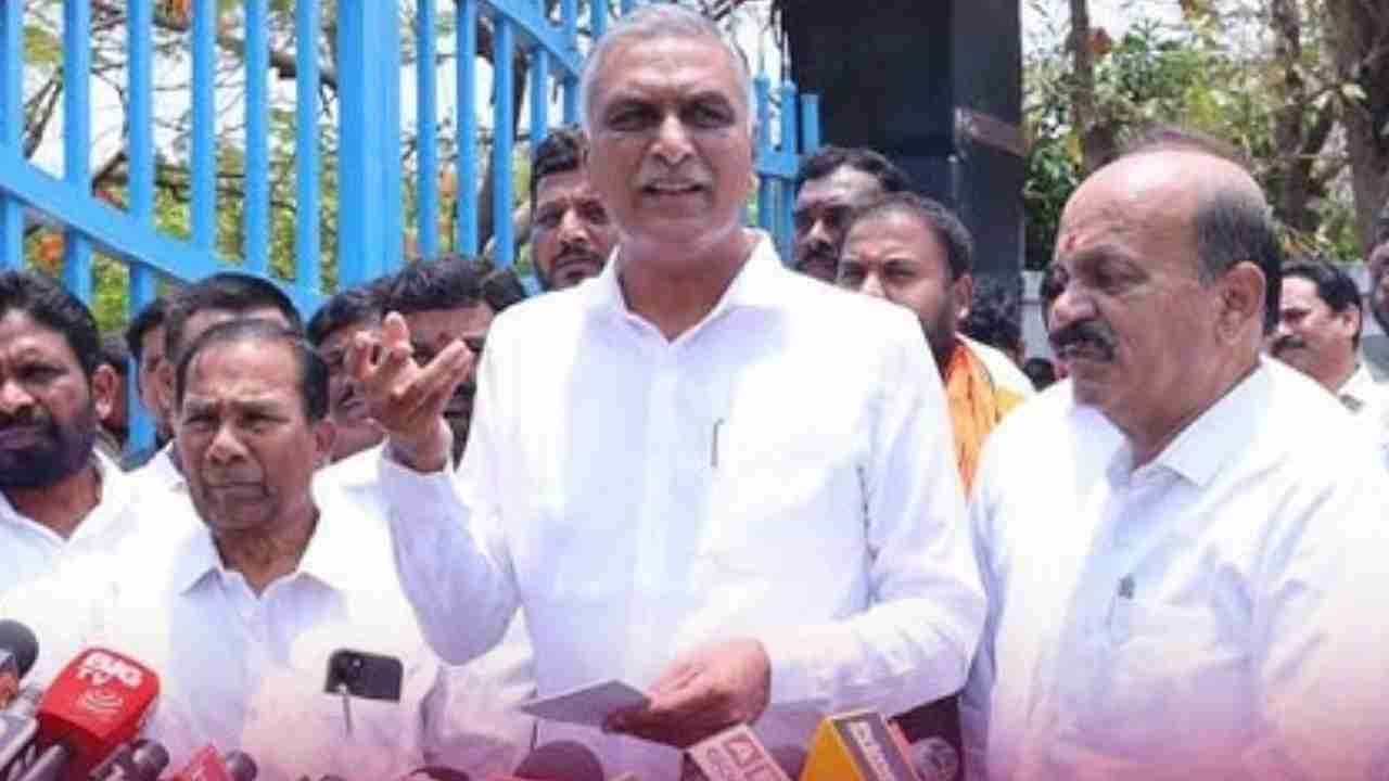Harish Rao Visits Krishank Jail, Attacks Congress