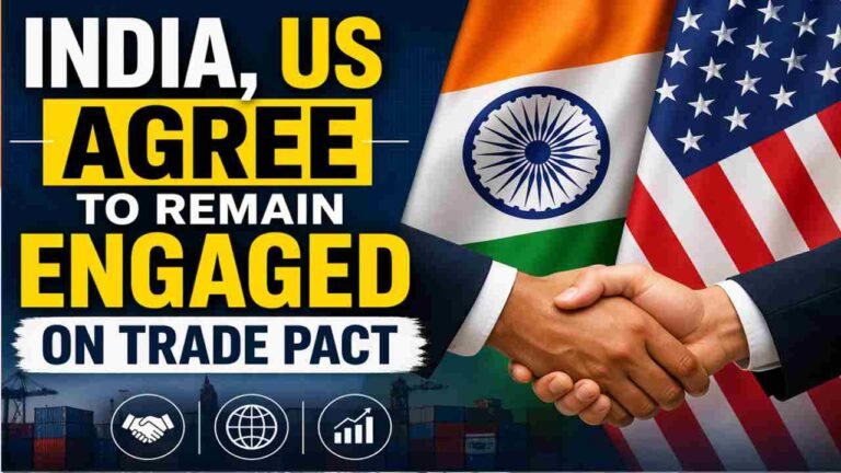 India, US Agree To Remain Engaged On Trade Pact: Govt