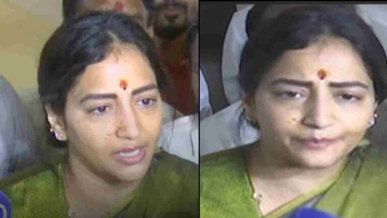 Former Minister Malla Reddy Daughter-In-Law To BJP Office