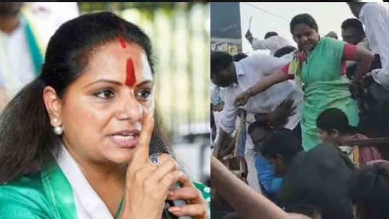 Kavitha Arrested During Vikarabad Farmers Protest
