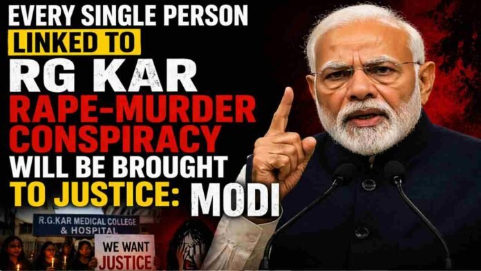 Every Single Person Linked To RG Kar Rape-Murder Conspiracy Will Be Brought To Justice: Modi