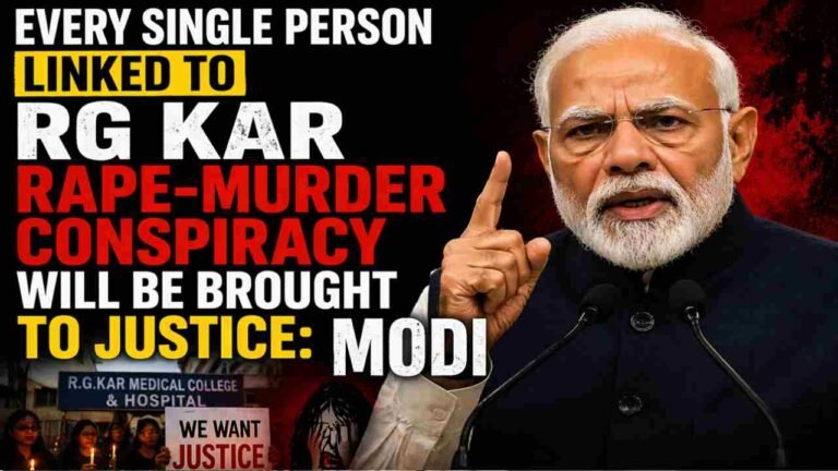 Every Single Person Linked To RG Kar Rape-Murder Conspiracy Will Be Brought To Justice: Modi