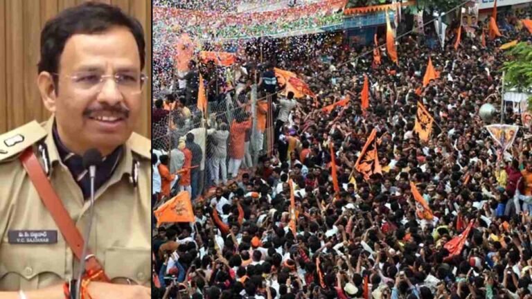 Veer Hanuman Jayanti Procession Begins In Hyderabad Amid Tight Security