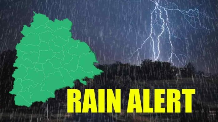 Rain And Thunders Alert In Telangana For 5 Days