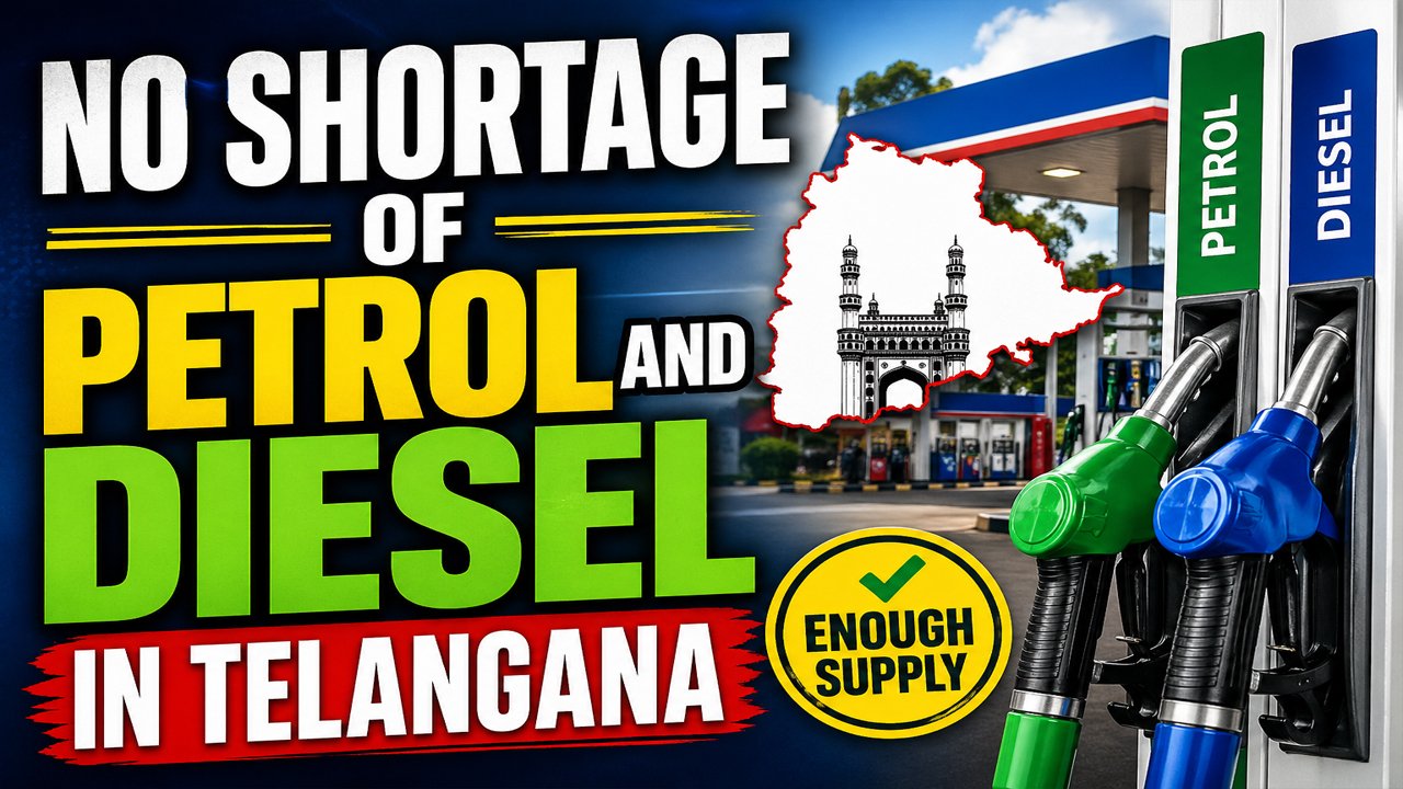 No Shortage Of Petrol And Diesel In Telangana; Stephen Ravindra