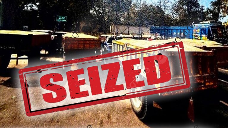 Police Crackdown On Illegal Mining In Karimnagar: 20 Lorries Transporting Granite Seized