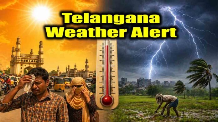 Heatwave And Thunderstorm Alert Issued For Telangana