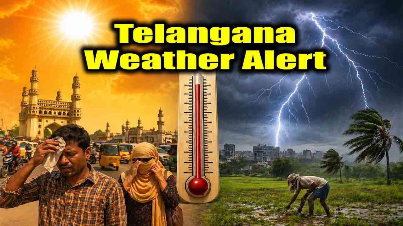 Heatwave And Thunderstorm Alert Issued For Telangana