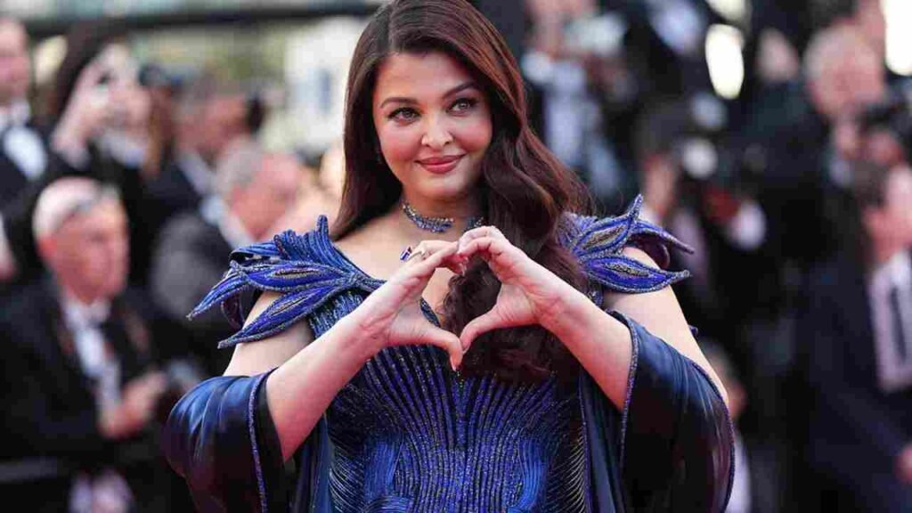Aishwarya Rai Bachchan Stuns In Sapphire Blue At Cannes 2026