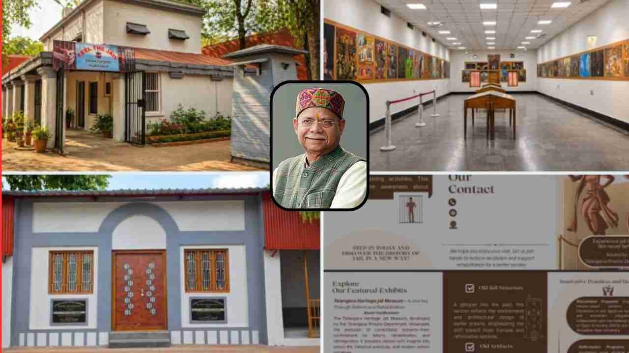 Governor Praises Telangana Prison Reforms, inaugurates Jail Museum