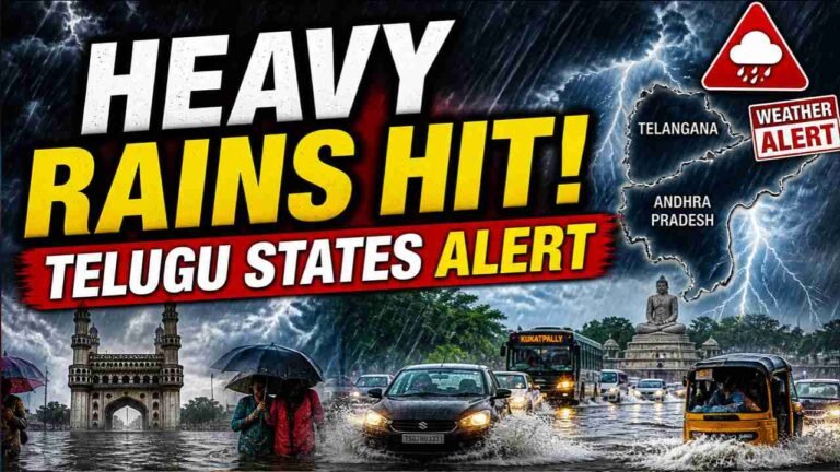Heavy Rain In Telugu States