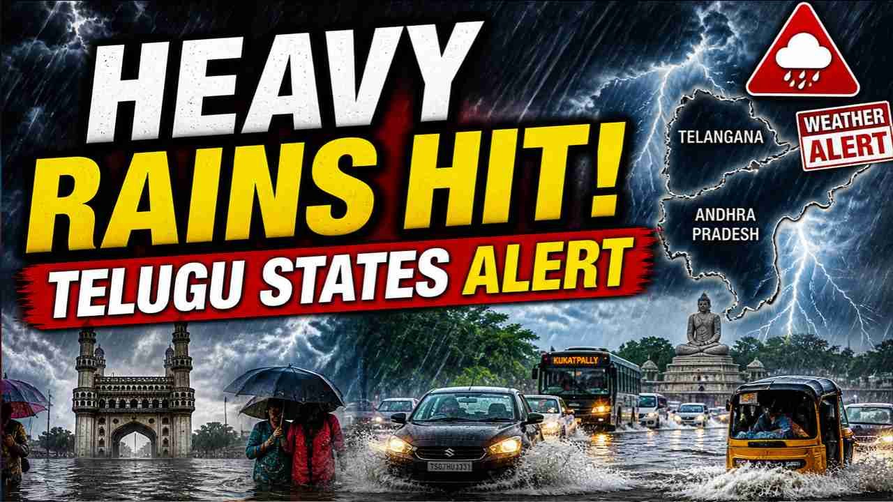 Heavy Rain In Telugu States