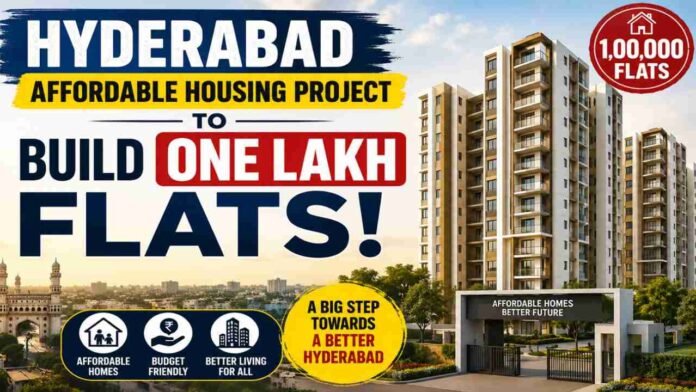 Hyderabad Affordable Housing Project to Build One Lakh Flats