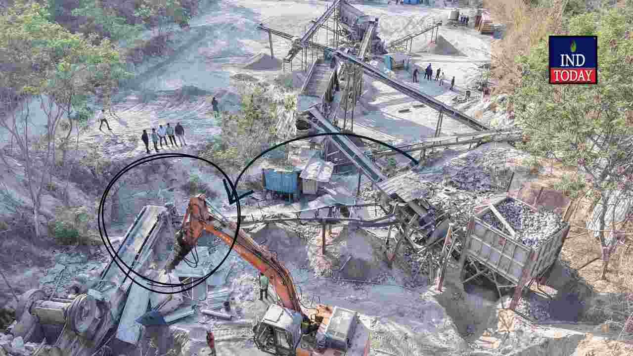 Illegal Mining Crackdown: HYDRA Action in Hyderabad