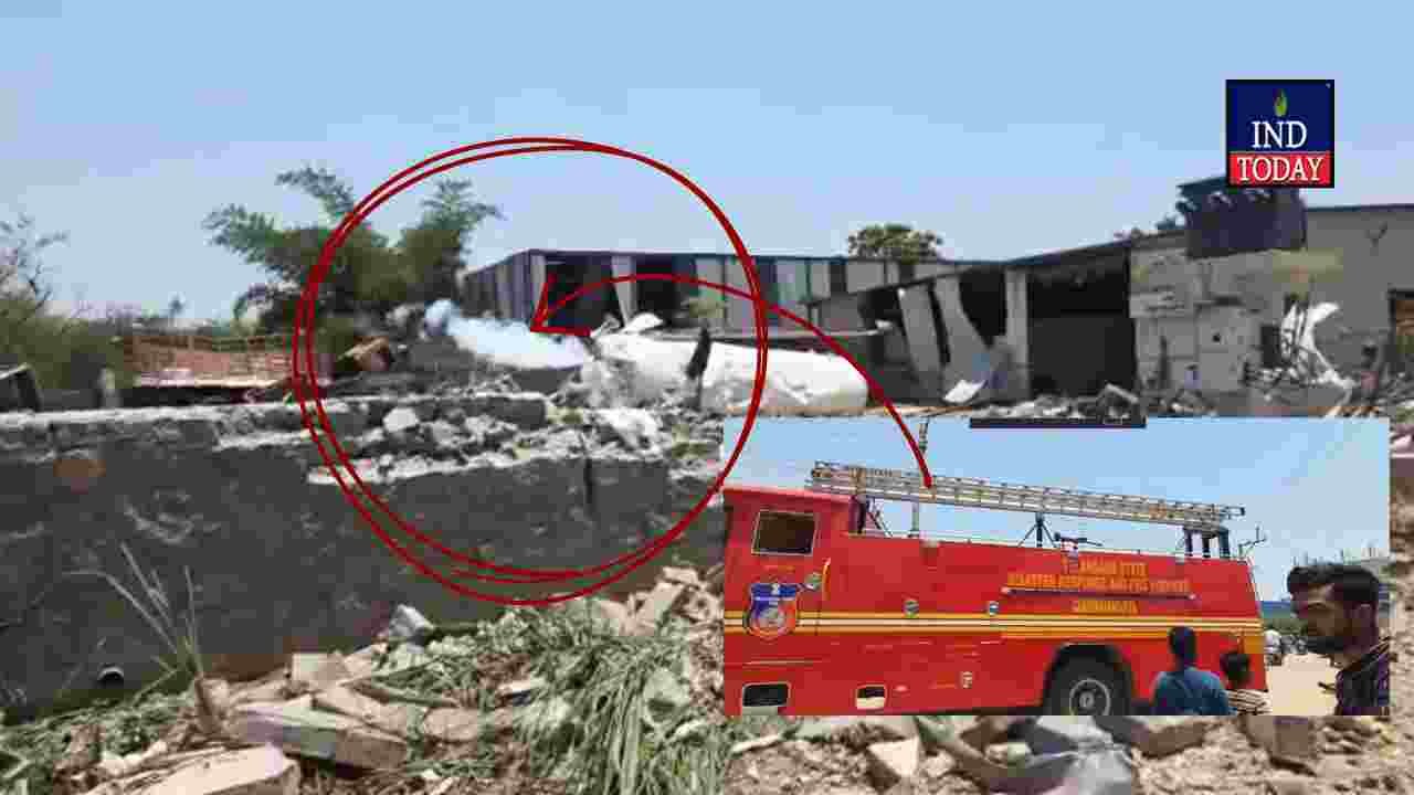 Oxygen tank blast in Hyderabad leaves three critical