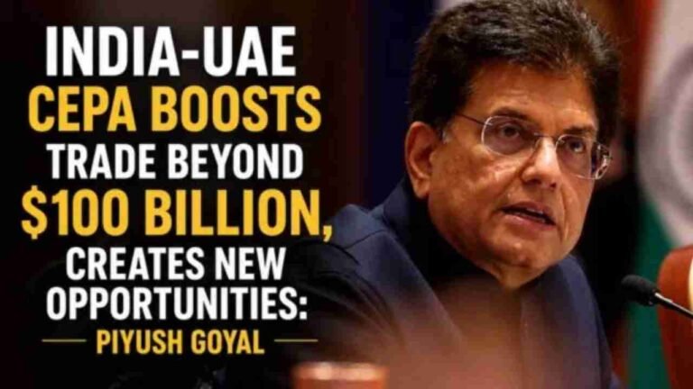 India-UAE CEPA Delivering Strong Trade Growth, New Opportunities For Business: Piyush Goyal
