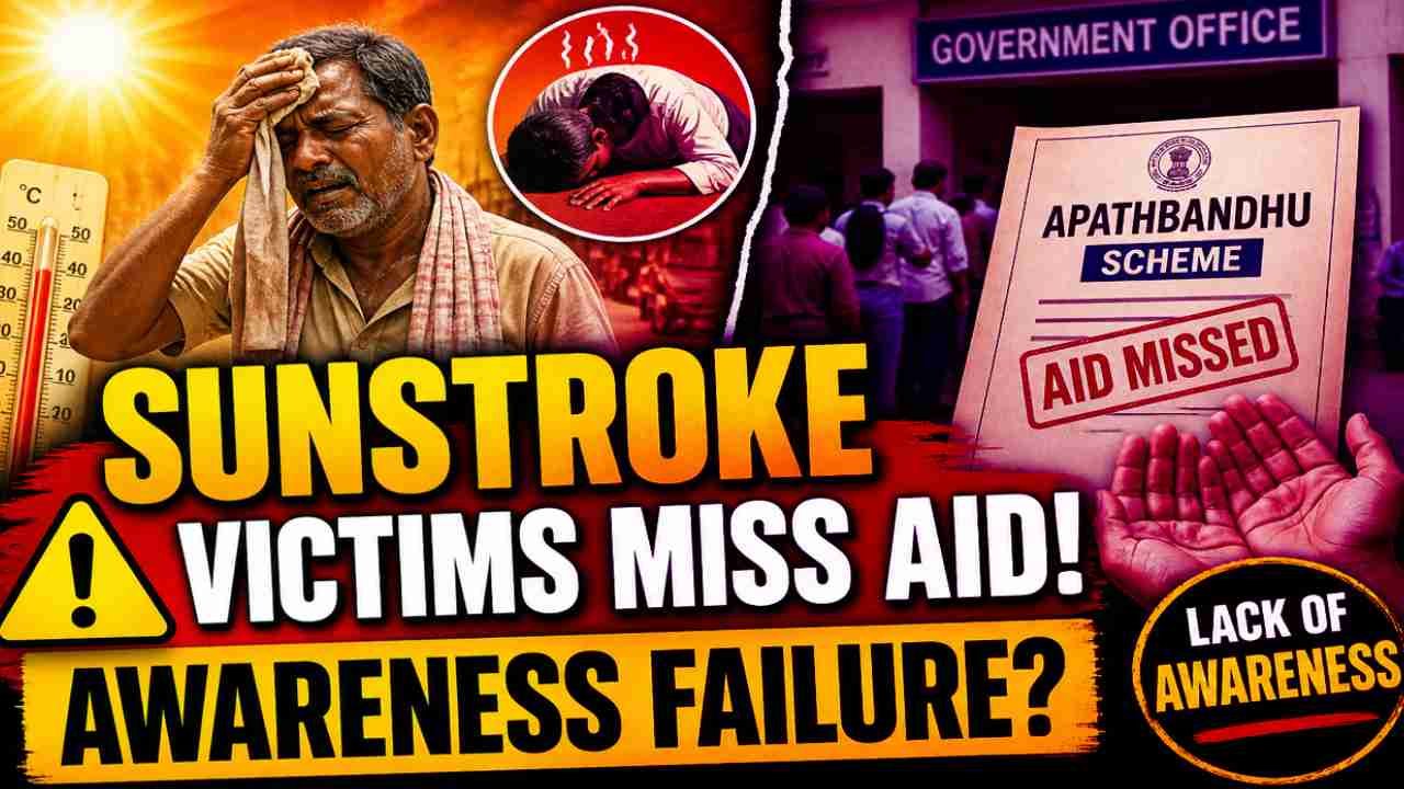 Sunstroke Victims Miss Out Apathbandhu Scheme Aid Due To Poor Awarness