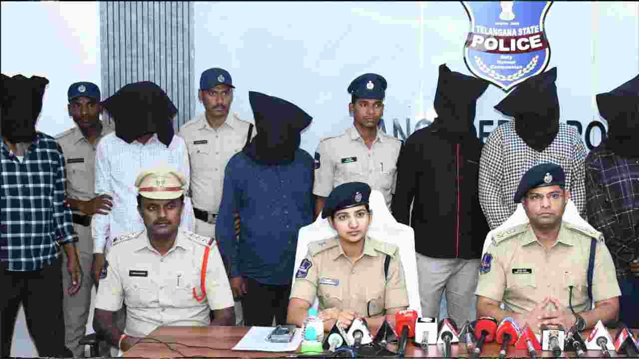 Sangareddy Police Bust Interstate Vehicle Theft Gang