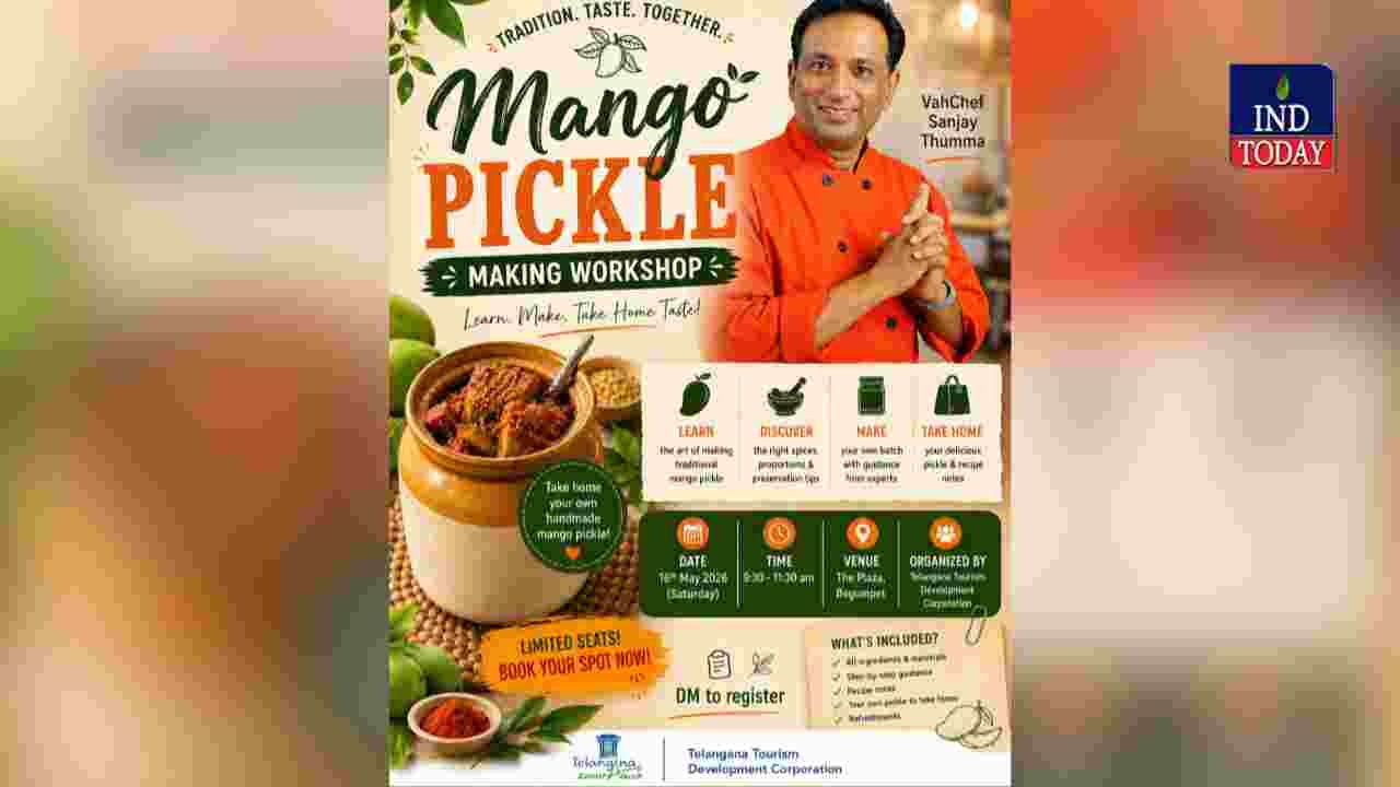 Mango Pickle Workshop By Telangana Tourism In Hyderabad