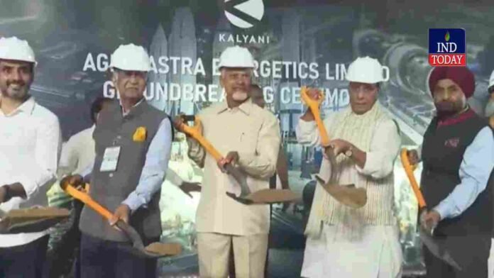 Rajnath Singh, Chandrababu Naidu Launch Rs 16,000 Crore AMCA Project