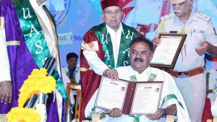 Hyderabad Agri Entrepreneur Gets Honorary Doctorate