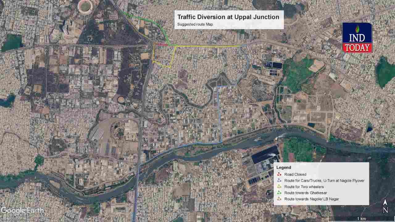 Uppal Elevated Corridor Works Trigger Traffic Diversions