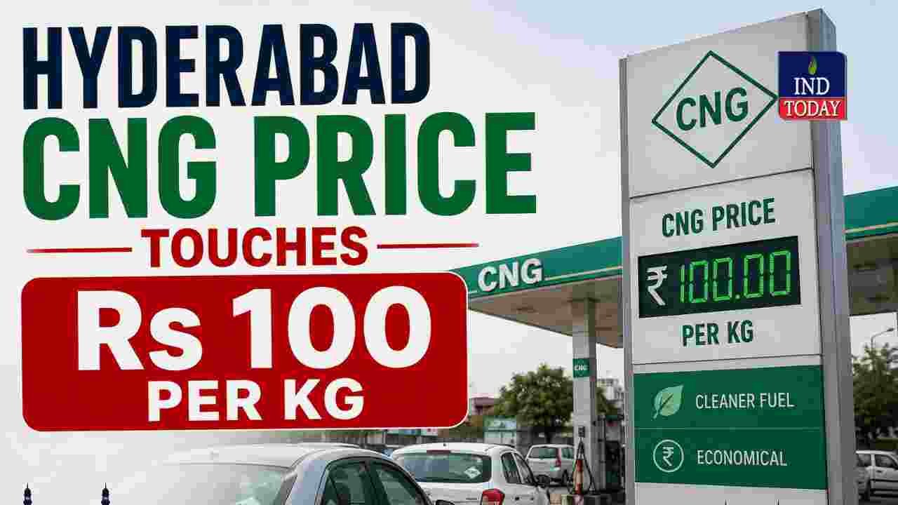 Hyderabad CNG Price Touches Rs 100 Per Kg