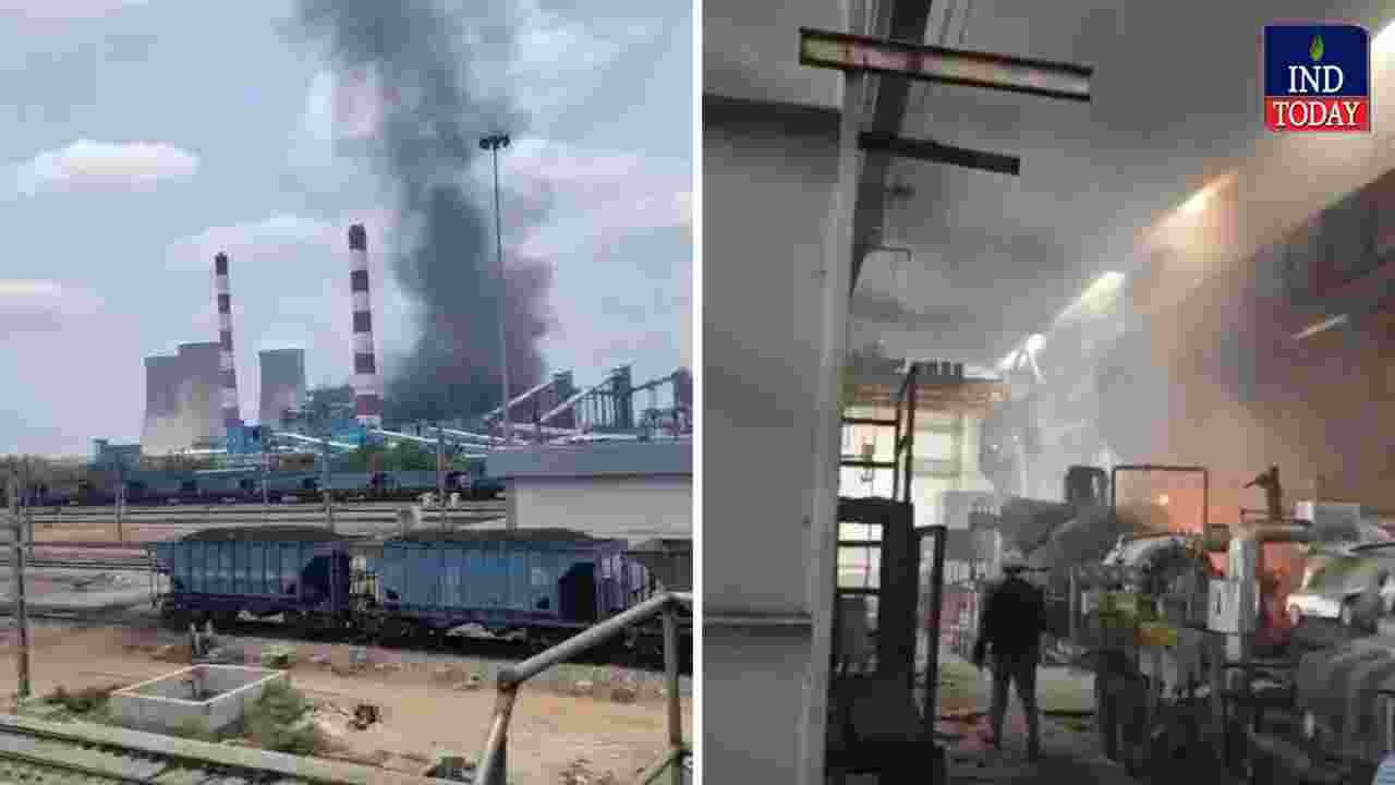 Major Fire Breaks Out At Yadadri Thermal Power Plant