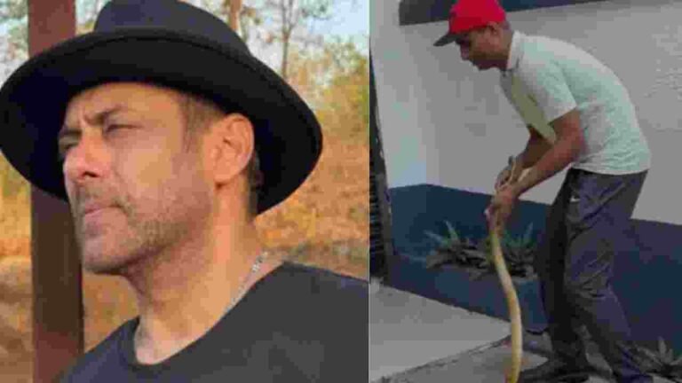 Snake Spotted In Salman Khan’s Mumbai Residence