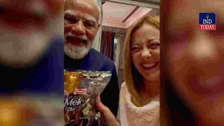 PM Modi Gifts ‘Melody’ To Giorgia Meloni