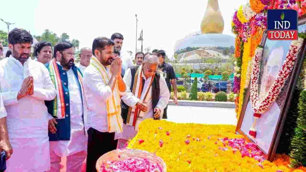 Rajiv Gandhi Led India Into Technology Era: Revanth Reddy