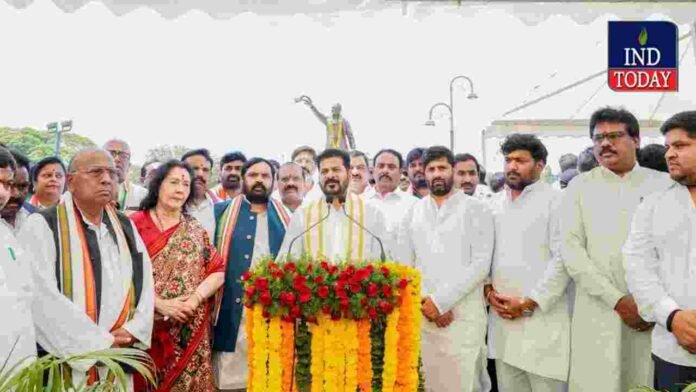 Rajiv Gandhi Led India Into Technology Era: Revanth Reddy