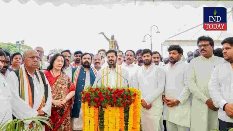 Rajiv Gandhi Led India Into Technology Era: Revanth Reddy
