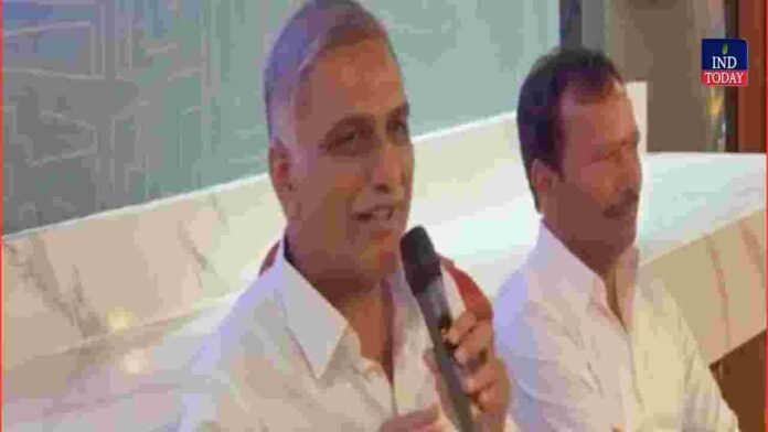 BRS Will Cancel Future City Project: Harish Rao