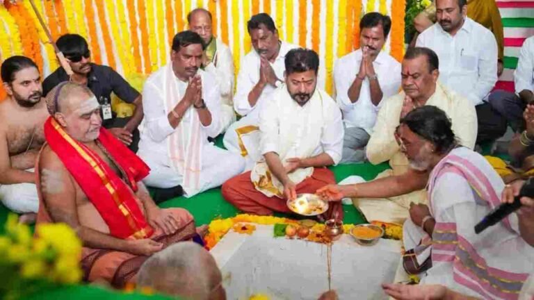 Revanth Reddy Launches Major Development Works At Yadagirigutta