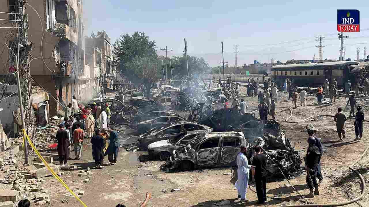 Massive Explosion In Quetta Railway Station Kills 24 People