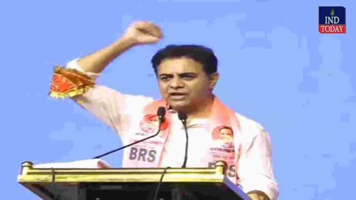 KTR Challenges Congress Over Indiramma Houses In Hyderabad