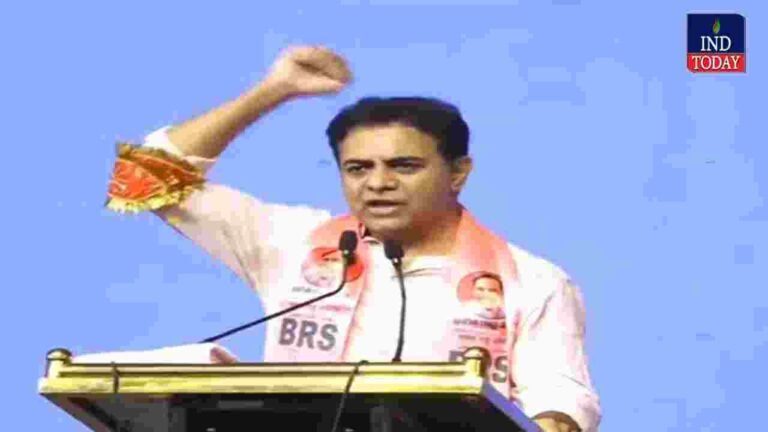 KTR Challenges Congress Over Indiramma Houses In Hyderabad