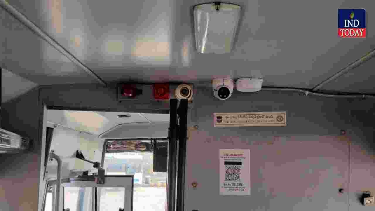 TGSRTC Installs CCTV Cameras In RTC Buses Across Telangana