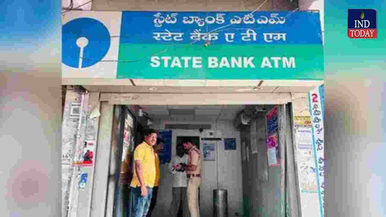 SBI ATM Stolen In Mahabubnagar