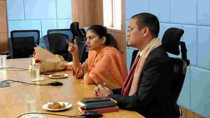 Raksha Khadse Reviews Meghalaya Sports Development Plans