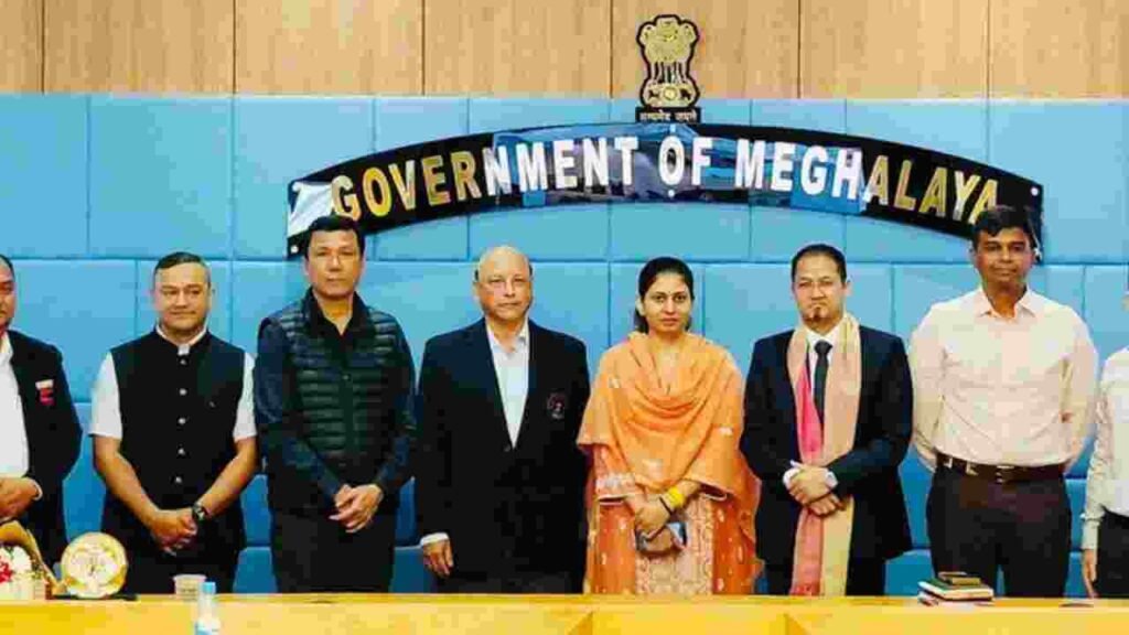 Raksha Khadse Reviews Meghalaya Sports Development Plans