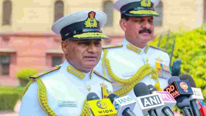 Admiral Krishna Swaminathan Assumes Charge As New Navy Chief