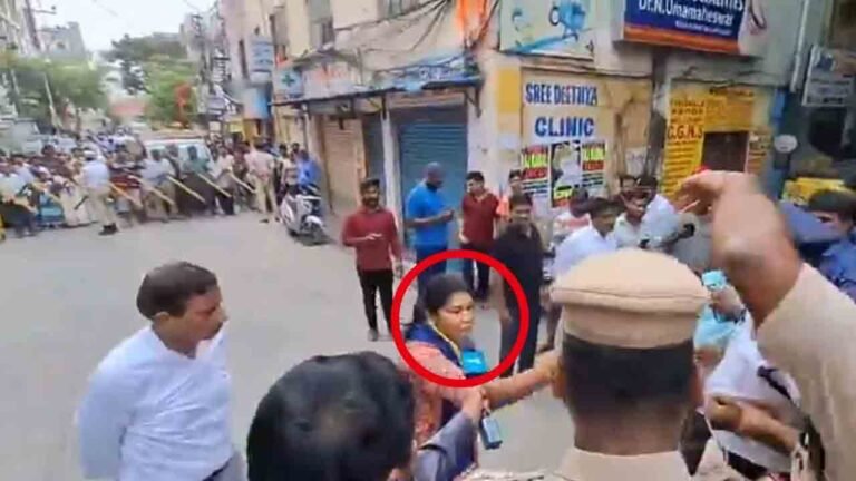 AAP Worker Detained Near PM Modi Convoy In Hyderabad